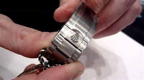 come aprire il cinturino di un rolex datejust